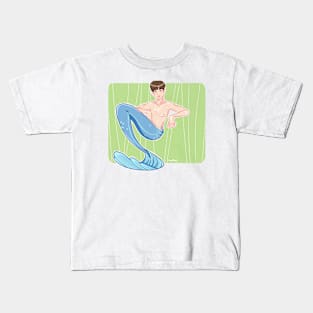 BTS jungkook Mermaid Kids T-Shirt